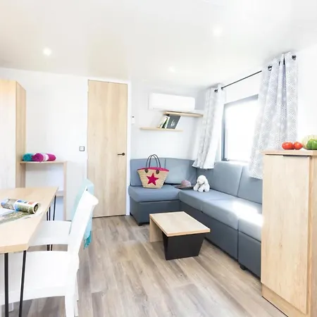 Zecamping 4 Etoiles Familial - Parc Aqua - Mh Climatise - Super Dog Friendly Кемпинг Thegra