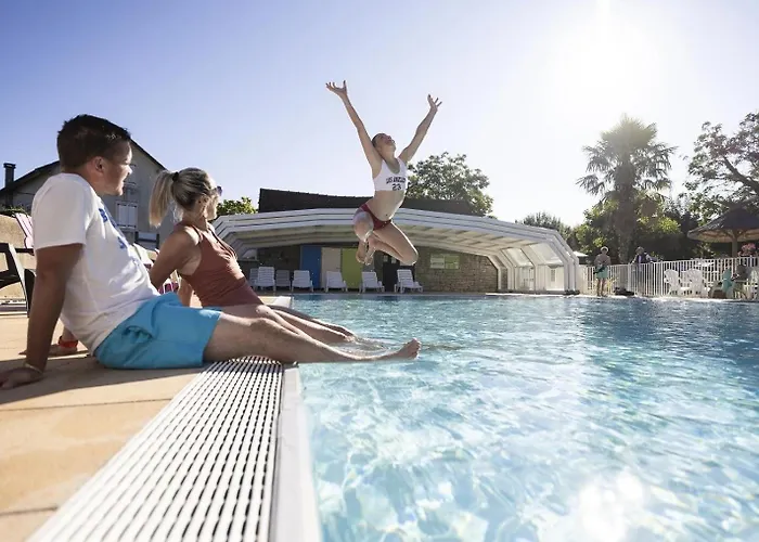 4 Etoiles - Piscine - Eeicab Κάμπινγκ Thégra